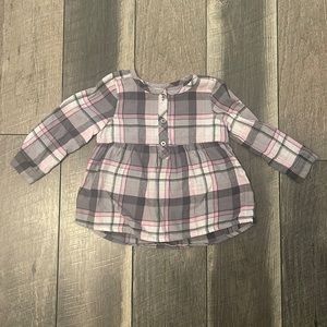 Jumping Beans Plaid Top